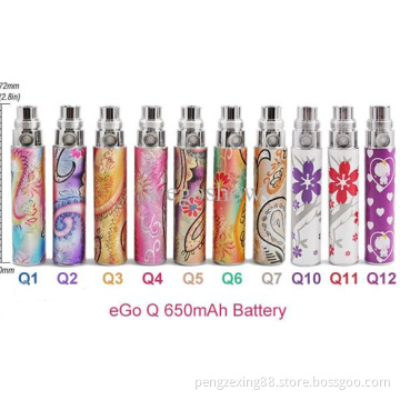 2014 Lovely 650mAh/900mAh/1100mAh EGO-Q Battery